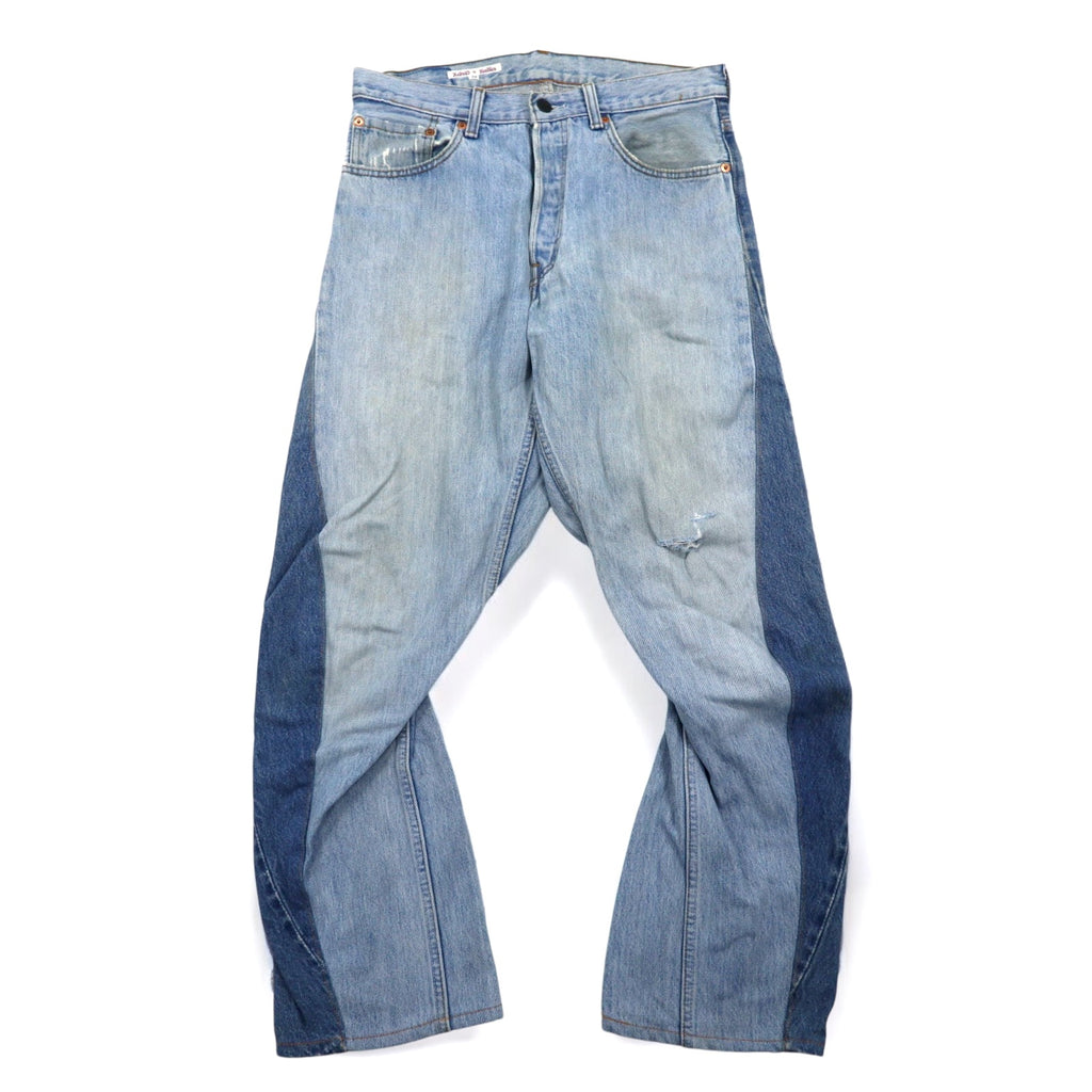 Rebuild By Needles Reconstructed Dimension Boot Cut Jeans Dimension Boot Cut jean Denim pants M Remade Made in Japan