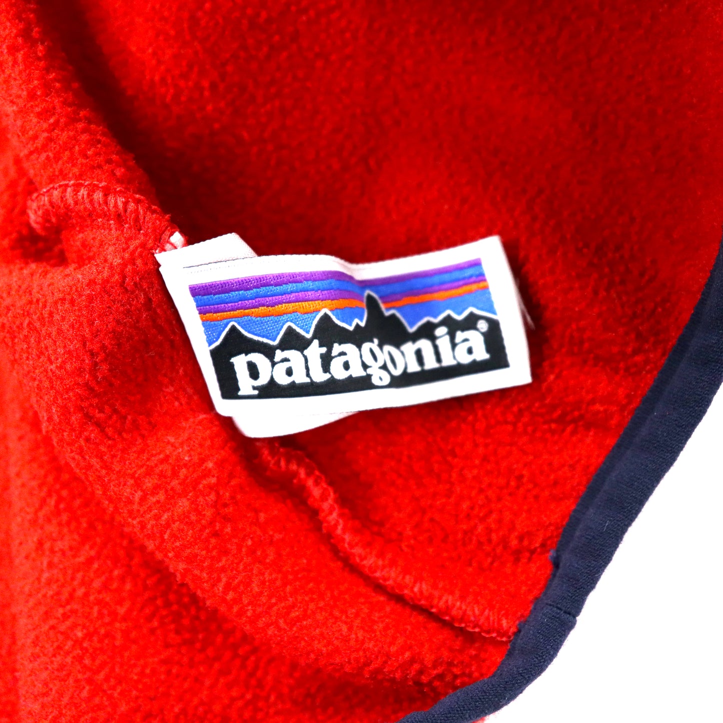 patagonia スナップT シンチラ フリースジャケット S レッド ポリエステル SYNCHILLA