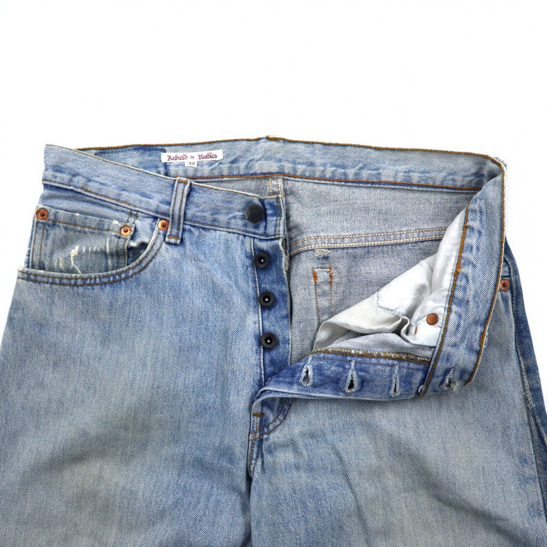Rebuild By Needles Reconstructed Dimension Boot Cut Jeans Dimension Boot Cut jean Denim pants M Remade Made in Japan
