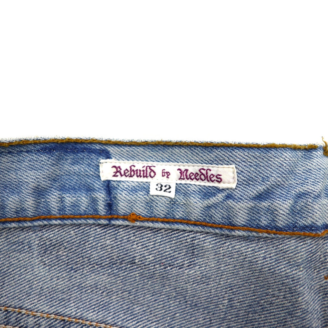 Rebuild By Needles Reconstructed Dimension Boot Cut Jeans Dimension Boot Cut jean Denim pants M Remade Made in Japan
