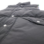 SIERRA DESIGNS 60/40 Cloth Reversible Down Vest, Size Small, Black and Green Check