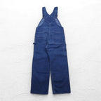 BIG MAC 80s Denim Painter Overalls XL Indigo Blue Donut Button