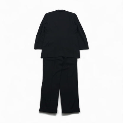 Paul Smith 90年代 3B スーツ セットアップ XL ブラック ウール Tessitura di Quaregna by GHIONE 日本製