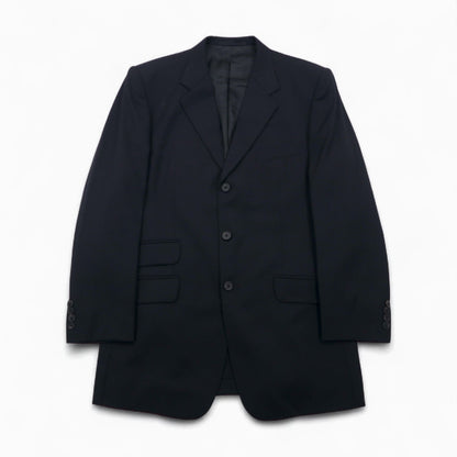 Paul Smith 90年代 3B スーツ セットアップ XL ブラック ウール Tessitura di Quaregna by GHIONE 日本製