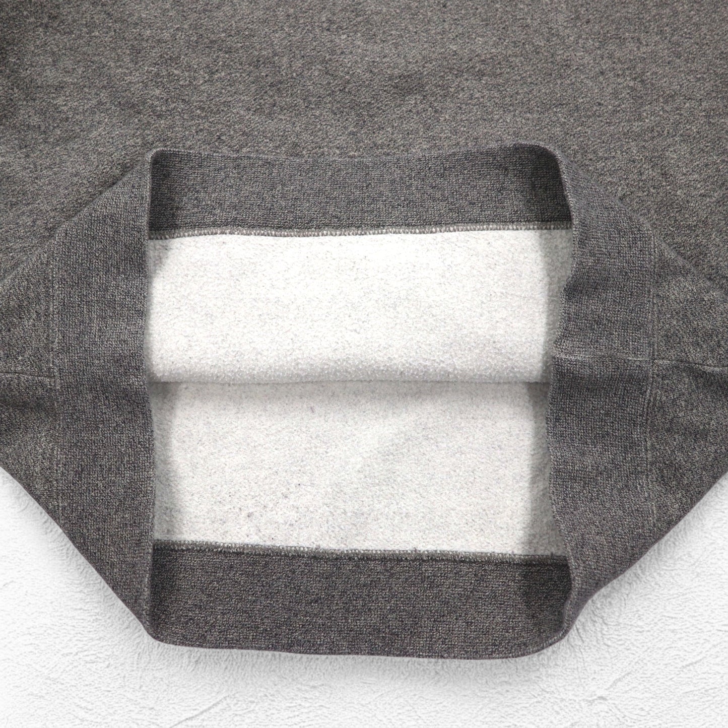 Polo by Ralph Lauren 90年代 バイカラー ハーフボタンパーカー M グレー オレンジ 裏起毛 スモールポニー刺繍