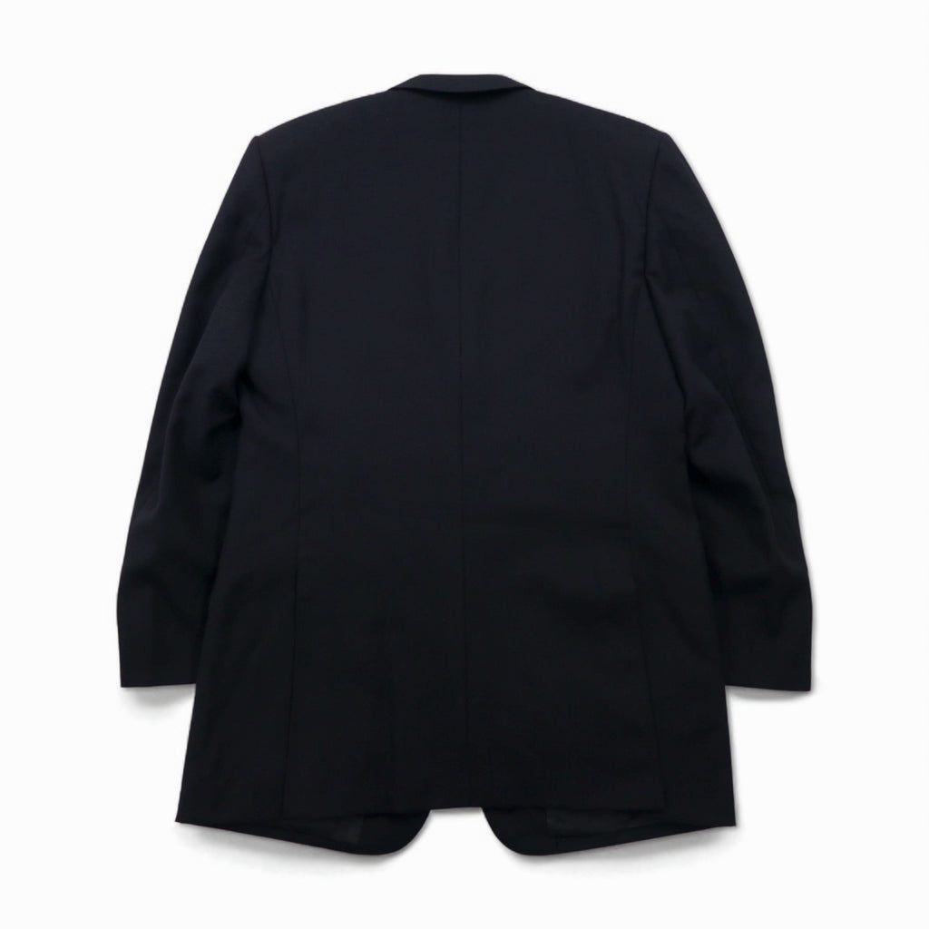 Paul Smith 90s 3B Suit Set, XL, Black Wool, Tessitura di Quaregna by GHIONE, Made in Japan