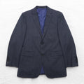 BURBERRY BLACK LABEL 2B Tailored Jacket Suit S Gray Striped Wool D1H31-608-07