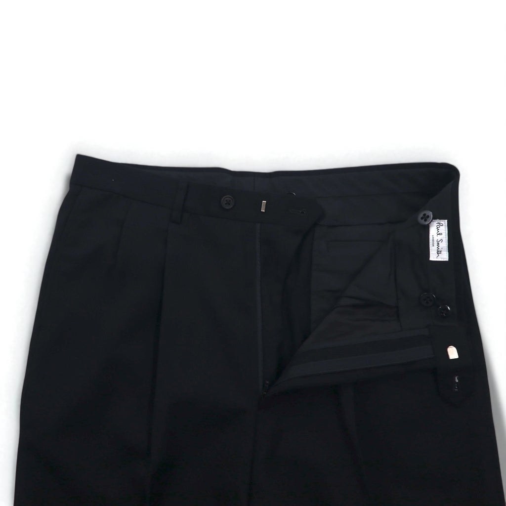 Paul Smith 90s 3B Suit Set, XL, Black Wool, Tessitura di Quaregna by GHIONE, Made in Japan