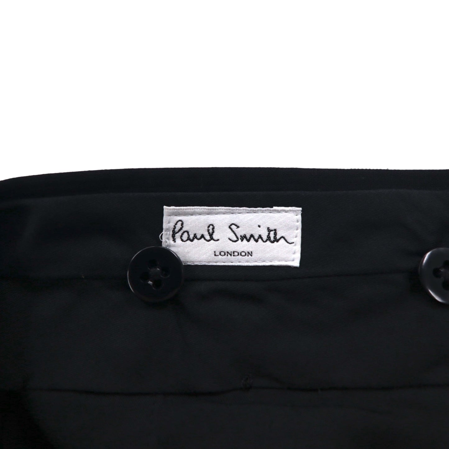 Paul Smith 90年代 3B スーツ セットアップ XL ブラック ウール Tessitura di Quaregna by GHIONE 日本製