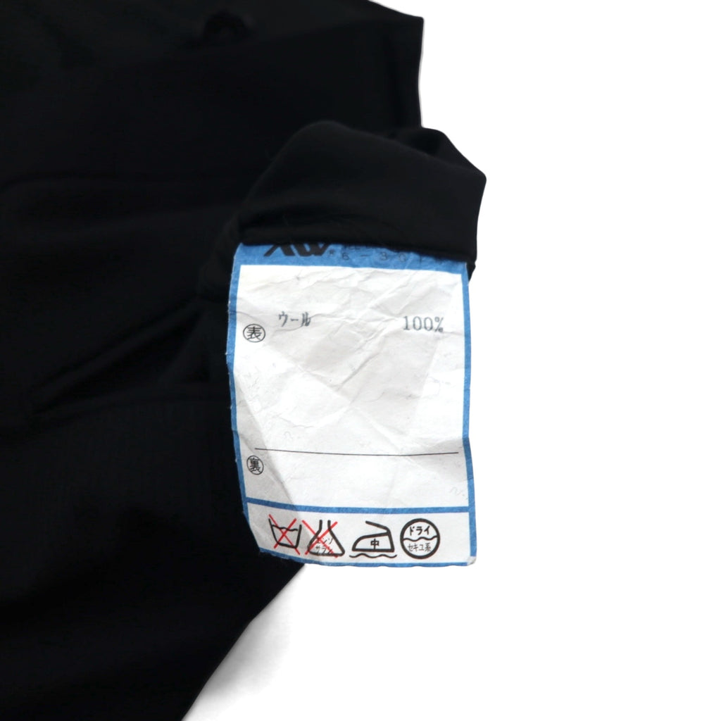 Paul Smith 90s 3B Suit Set, XL, Black Wool, Tessitura di Quaregna by GHIONE, Made in Japan