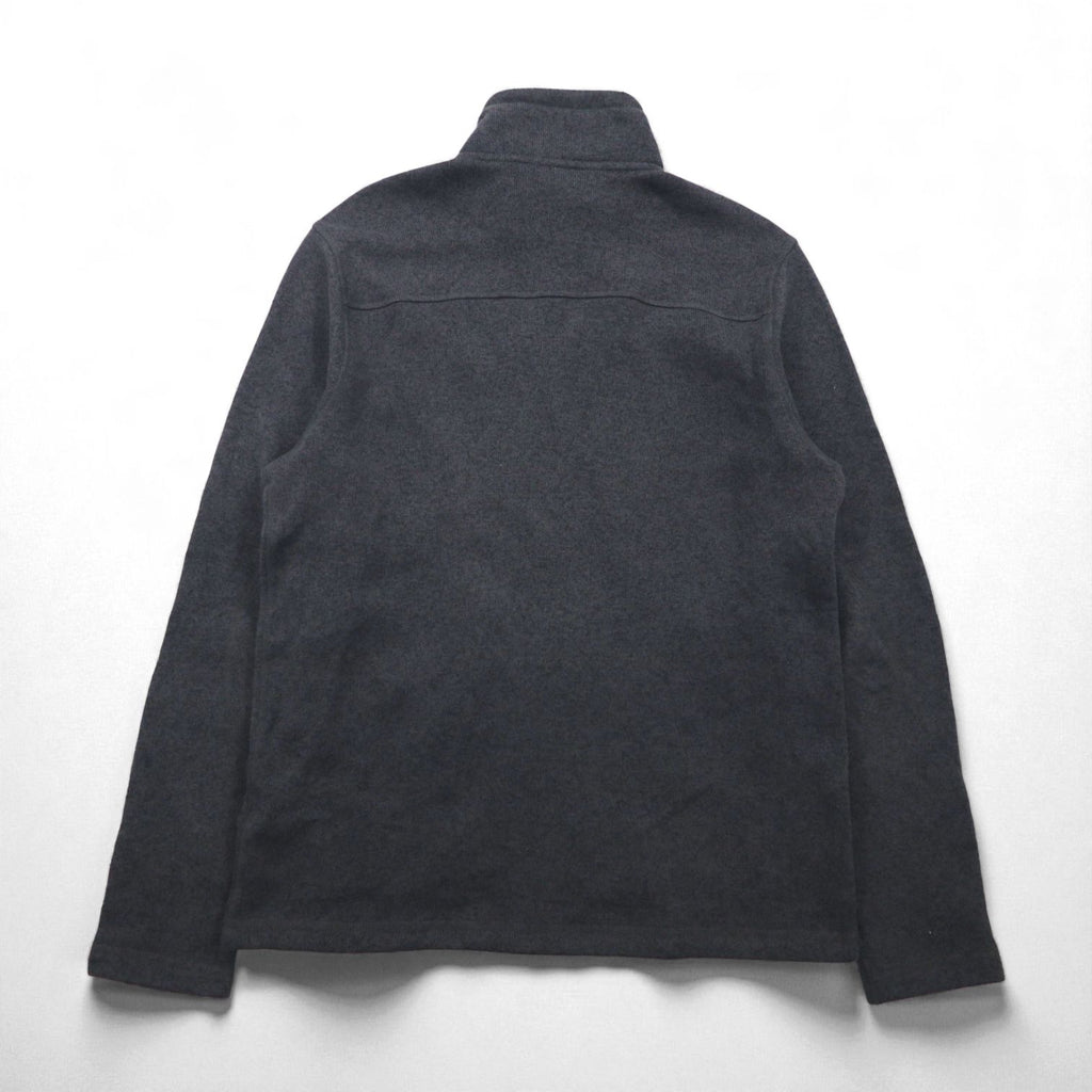 THE NORTH FACE Full-Zip Fleece Jacket, Size L, Gray, Stand Collar, High Neck