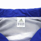 adidas ナイロンジャケット トラックジャケット ジャージ 3XL ブルー ネイビー 3ストライプ