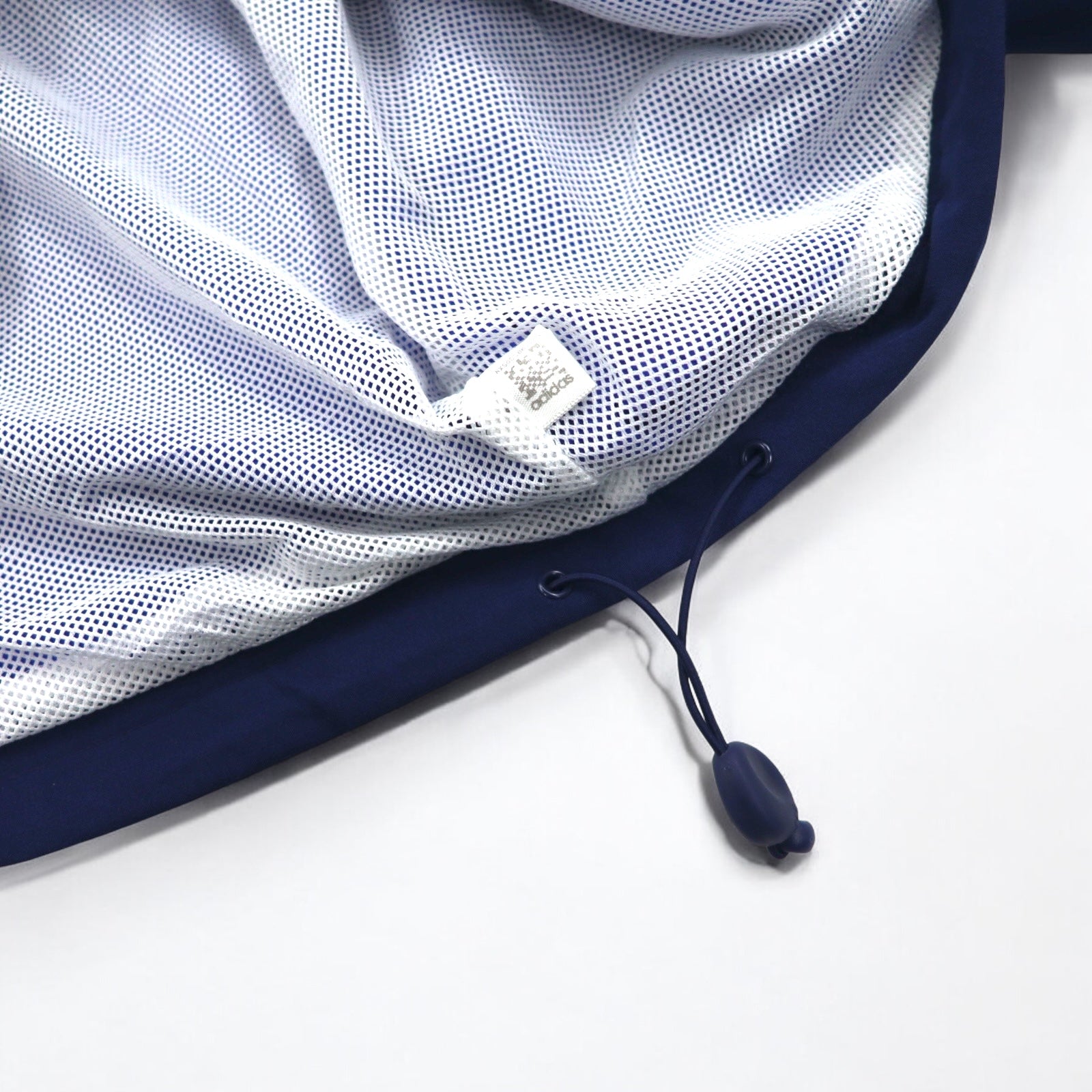 adidas ナイロンジャケット トラックジャケット ジャージ 3XL ブルー ネイビー 3ストライプ