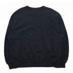 JERZEES USA made 80s SUPER SWEATS Crew neck sweatshirt 2XL Black Fleece lining PSC