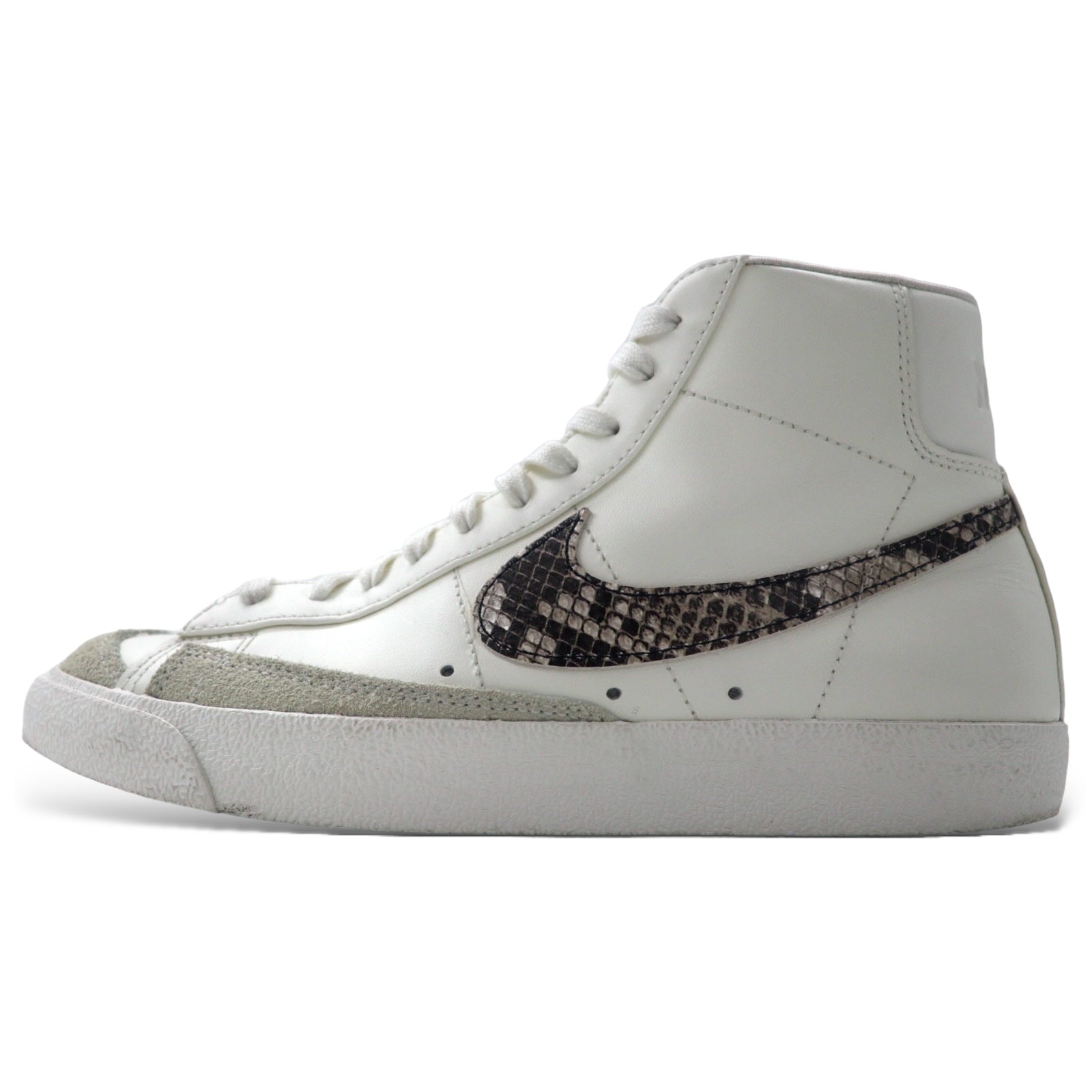 Blazer Mid Python NIKE Bras Mid 77 SNEAKERS US8 White Python BLAZER MID 77 SE DA8736-100 ...