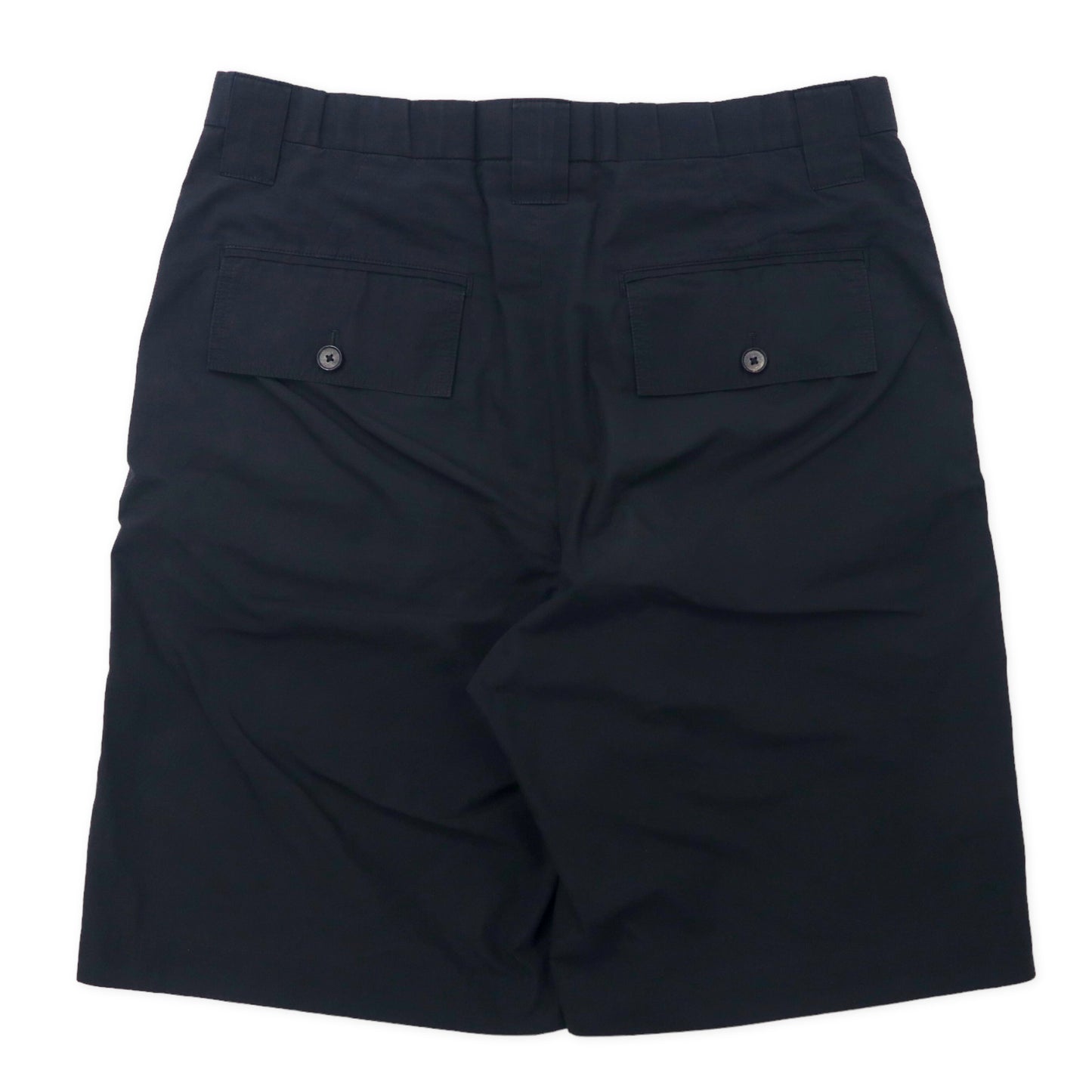 Mihara yasuhiro Bandana short PANTS Half Pants 46 Black Cotton