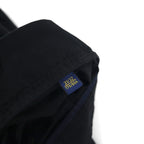 Polo Ralph Lauren チノパンツ ワークパンツ L ブラック コットン TALONジップ レザーパッチ