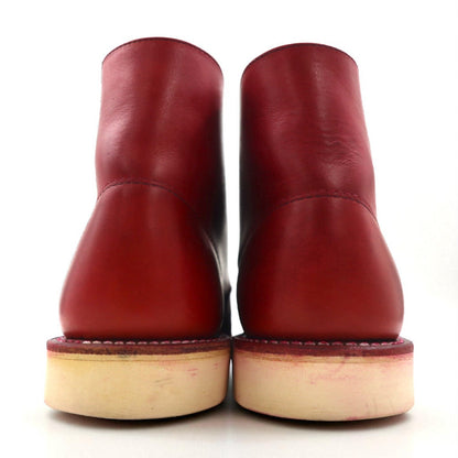 REDWING 6-inch Classic Round Work Boots, Size 27cm, Red, Aurora Set Leather, 8166