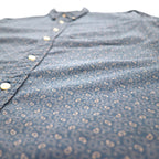 DENIM & SUPPLY RALPH LAUREN ペイズリー ボタンダウンシャツ M ネイビー 総柄 コットン