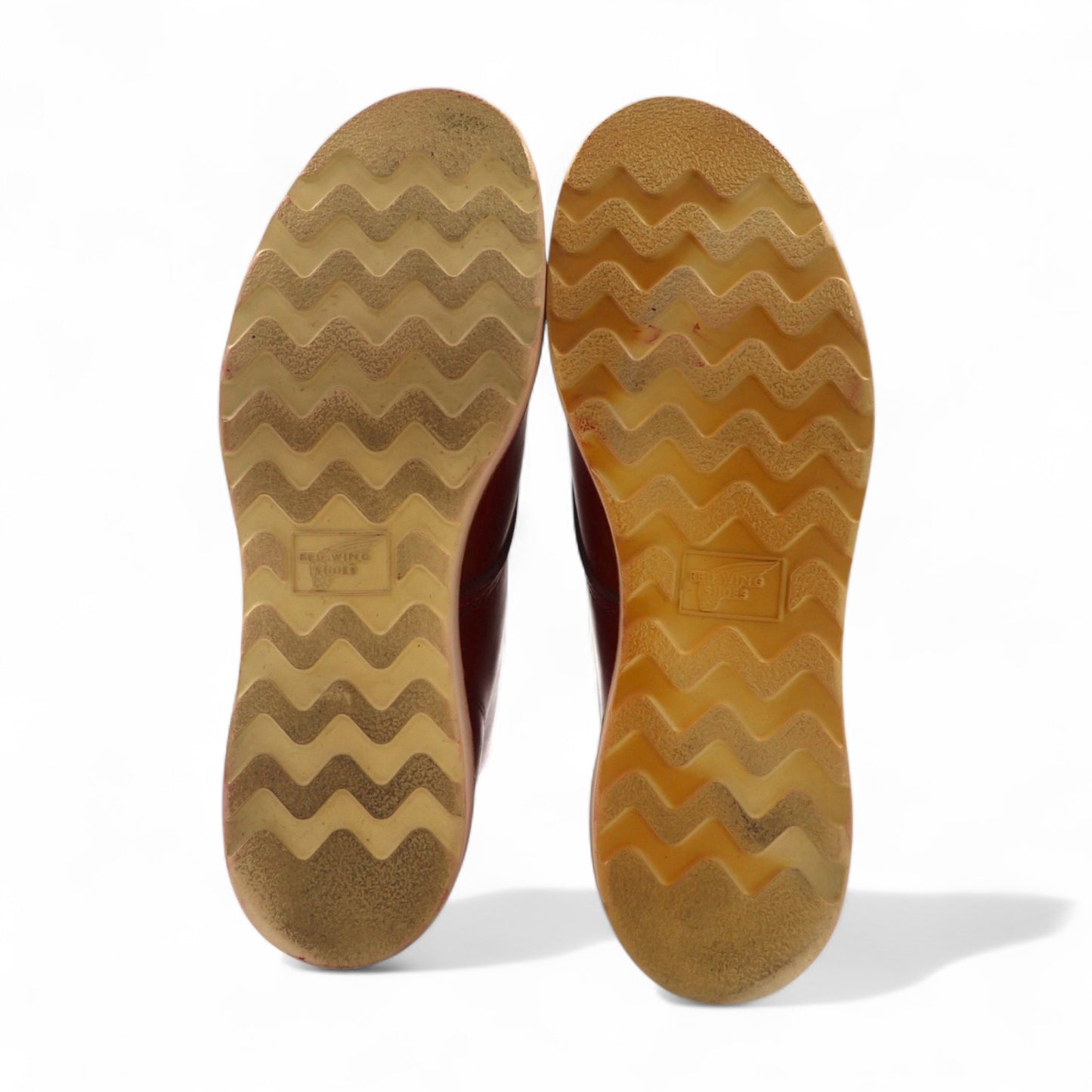 REDWING 6-inch Classic Round Work Boots, Size 27cm, Red, Aurora Set Leather, 8166