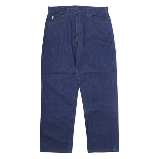 Carhartt FR バギー デニムパンツ 36 ブルー コットン 難燃素材 Mens Blue Fire Resistant Jeans FRB 150 PRW メキシコ製