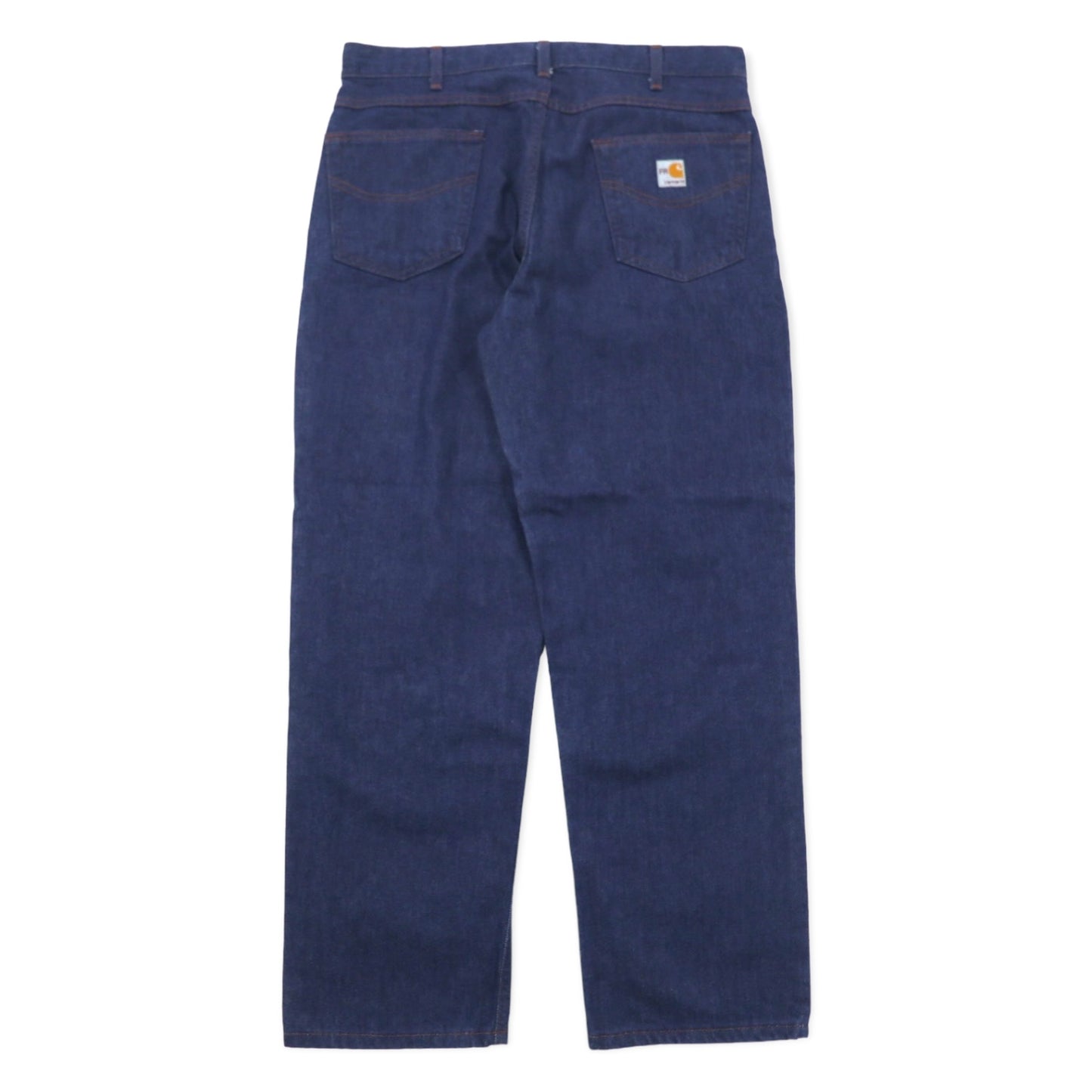 Carhartt FR バギー デニムパンツ 36 ブルー コットン 難燃素材 Mens Blue Fire Resistant Jeans FRB 150 PRW メキシコ製