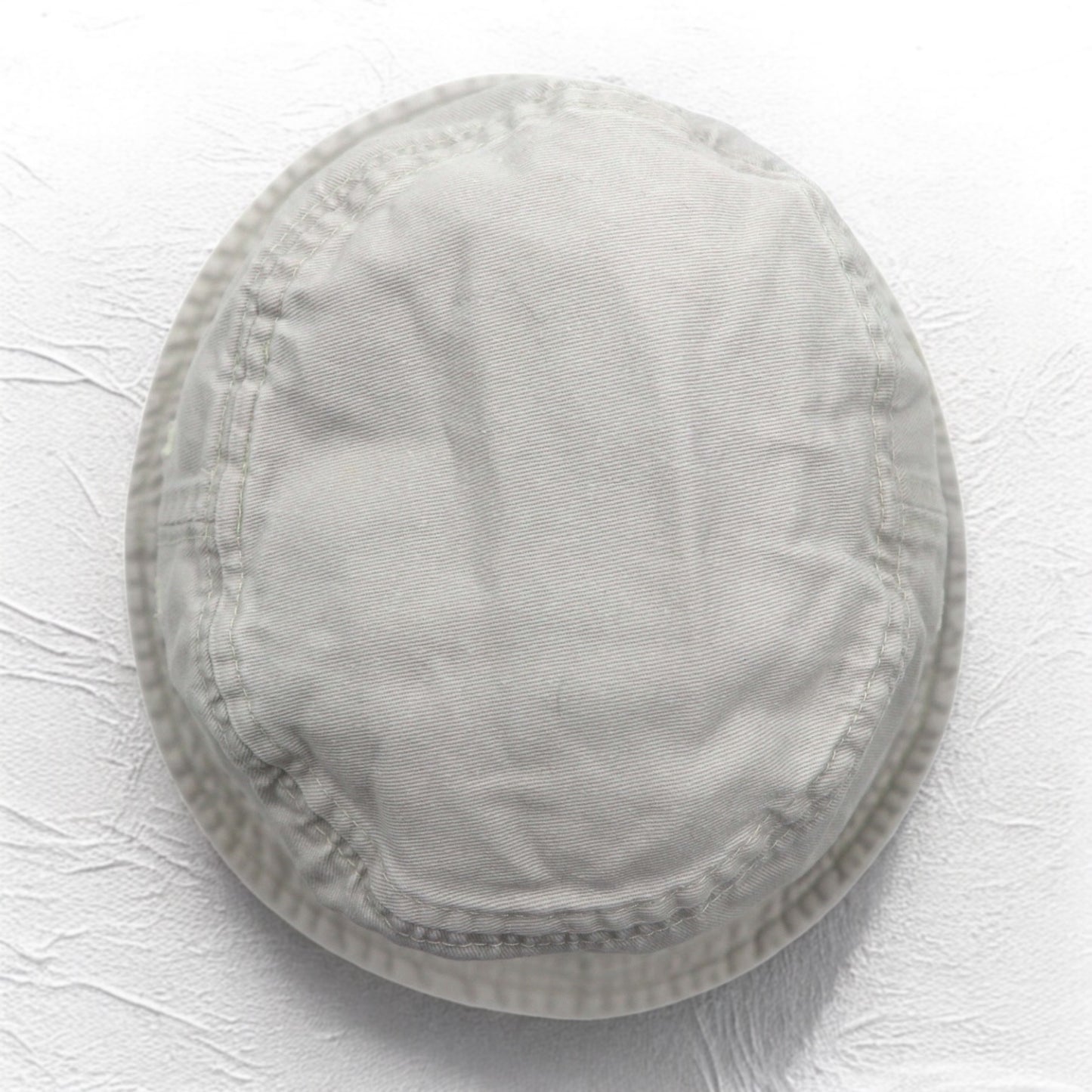 NIKE 90年代 銀タグ スウォッシュ 刺繍 バケットハット L ベージュ コットン