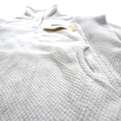 Patagonia リツール スナップT プルオーバー フリースジャケット M ホワイト カンガルーポケット 25442