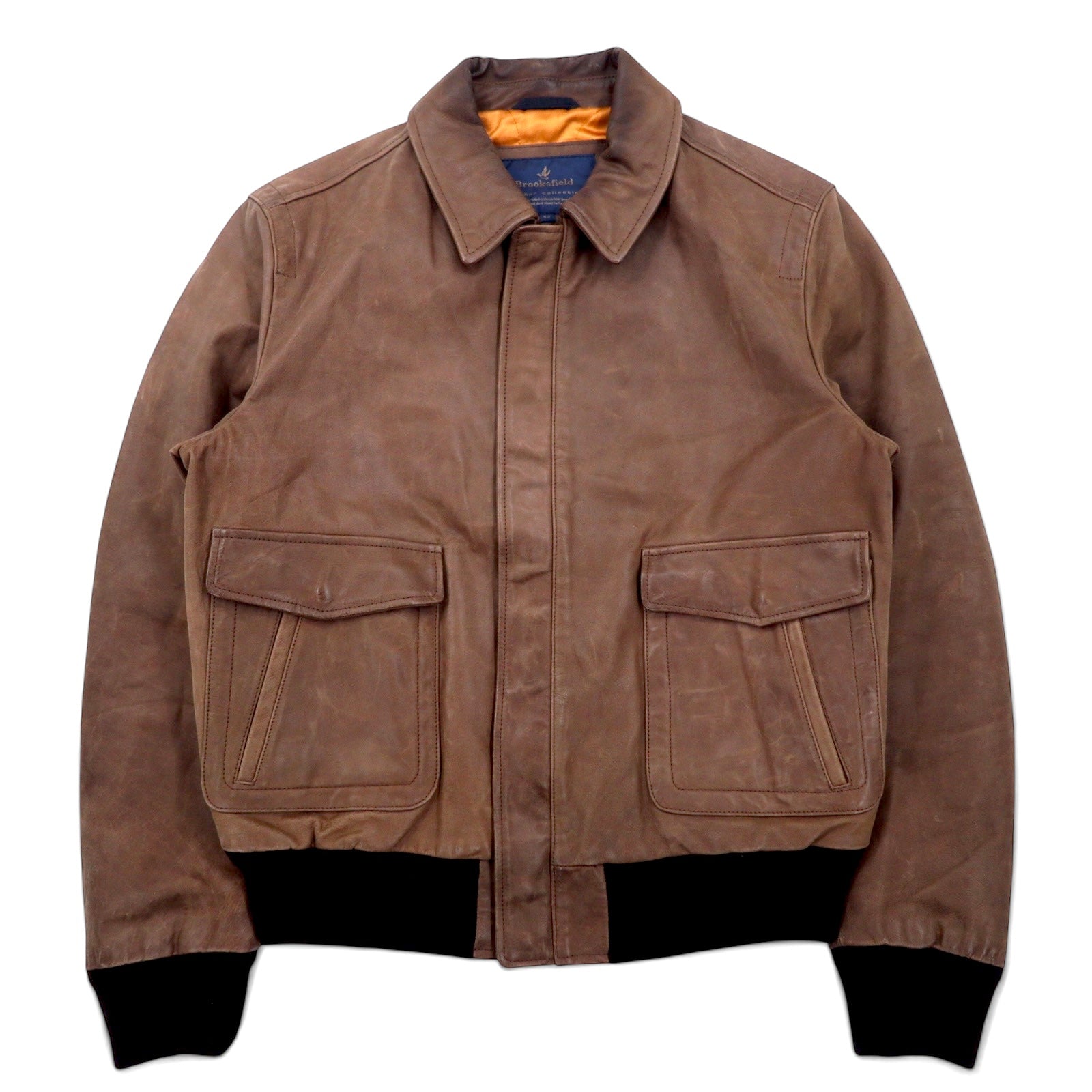 XL相当 G-1 A-2 フライトジャケット レザージャケット ボア 2way Amazon | ☆強烈◎ アメリカン ミリタリー仕様 A-2 本革