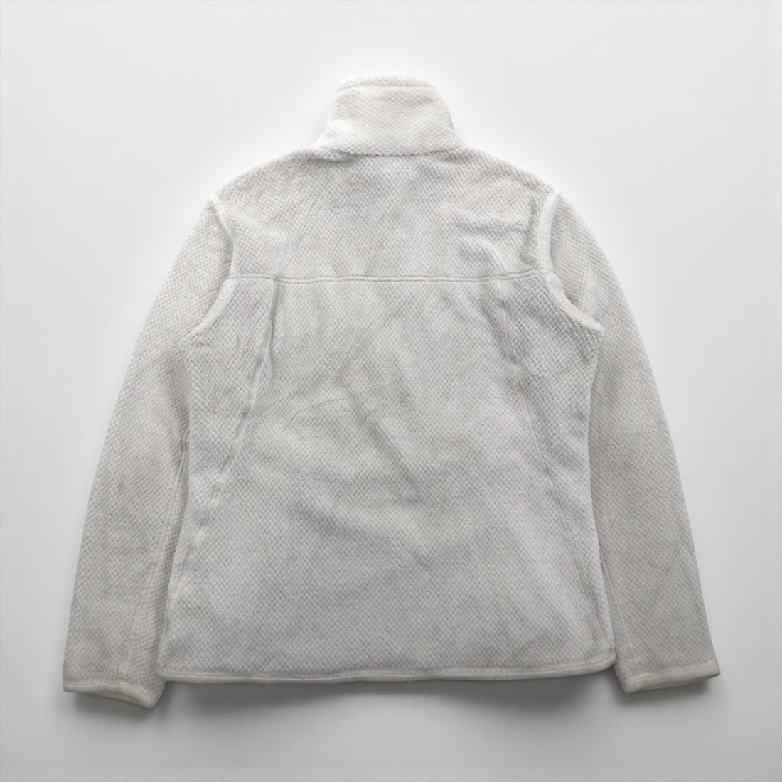 Patagonia リツール スナップT プルオーバー フリースジャケット M ホワイト カンガルーポケット 25442