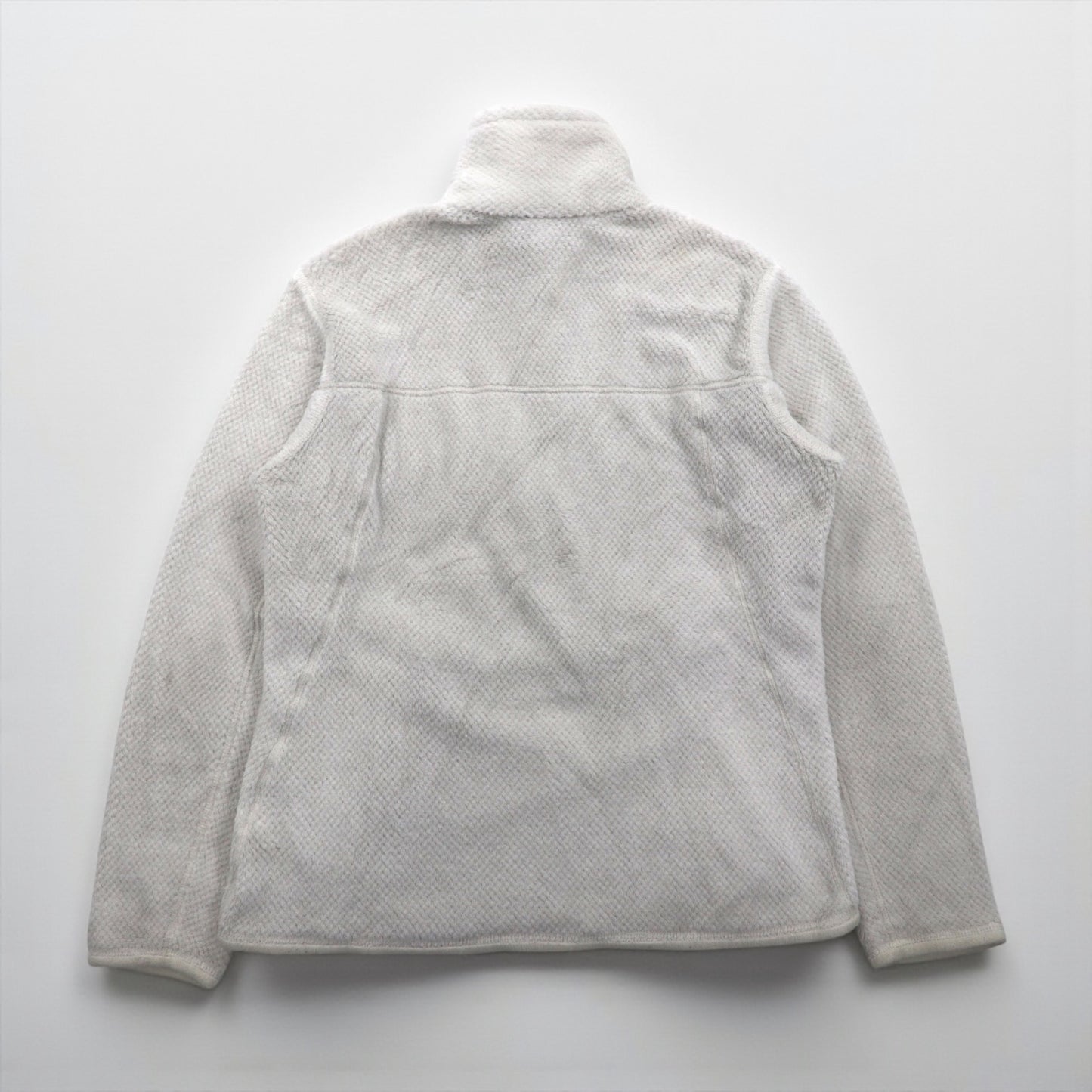 Patagonia リツール スナップT プルオーバー フリースジャケット M ホワイト カンガルーポケット 25442