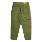 gourmet jeans tapered denim pants size 32 brown khaki bicolor cotton TYPE-03 LEAN made in Japan