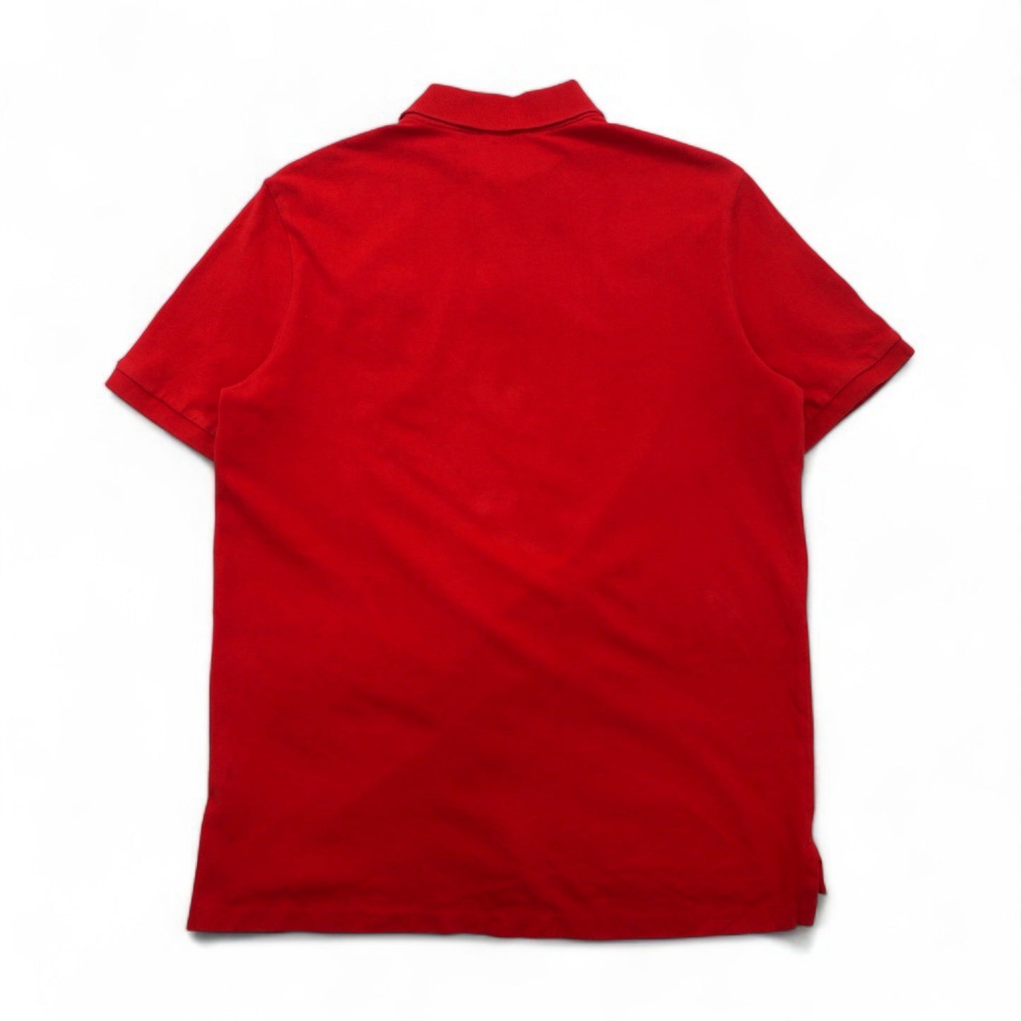 POLO RALPH LAUREN クラシックフィット ビッグポニー刺繍 ポロシャツ M レッド コットン 鹿の子
