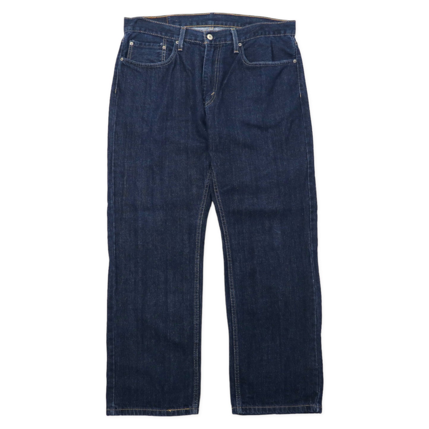 Levi's 559 デニムパンツ 36 ブルー 濃紺 Loose Straight Leg Dark Blue Relaxed Denim Jeans 559-4010