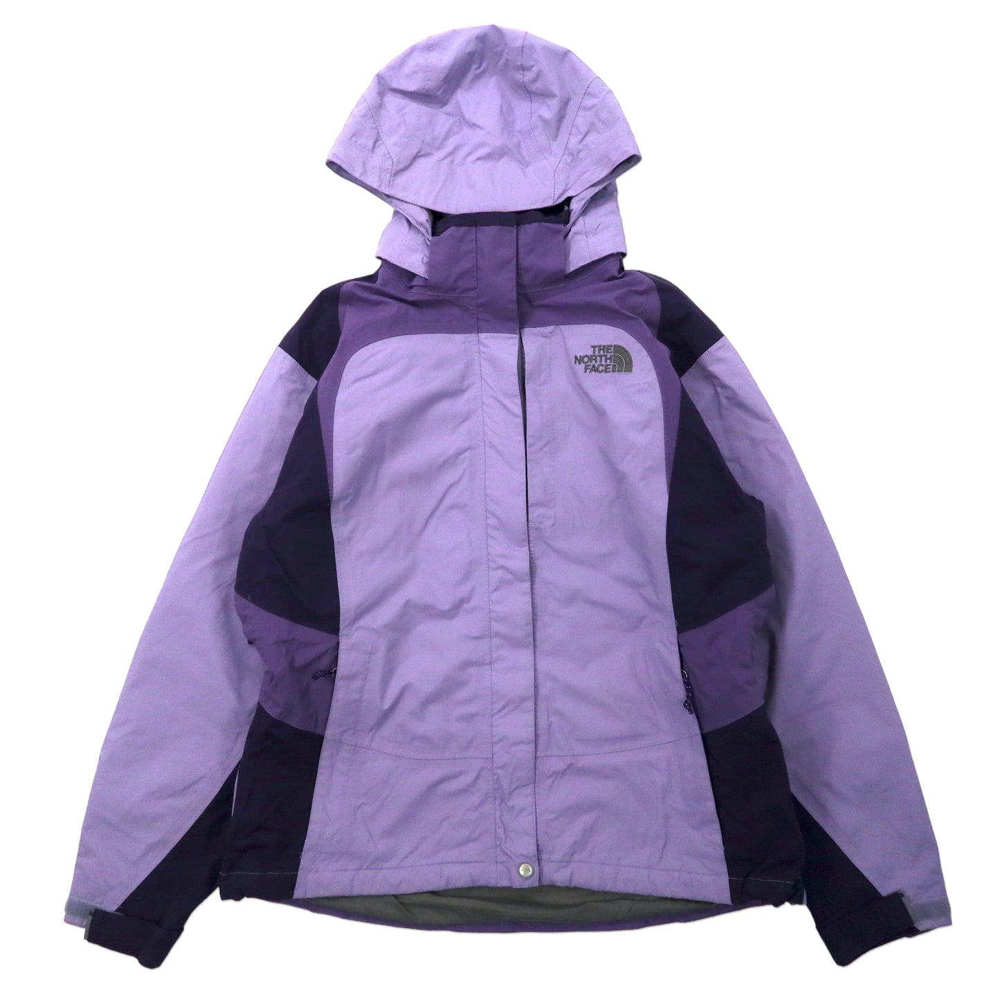 THE NORTH FACE Mountain HOODIE L Purple Nylon HYVENT Waterproof and Hreated  Zip Insip – 日本然リトテ