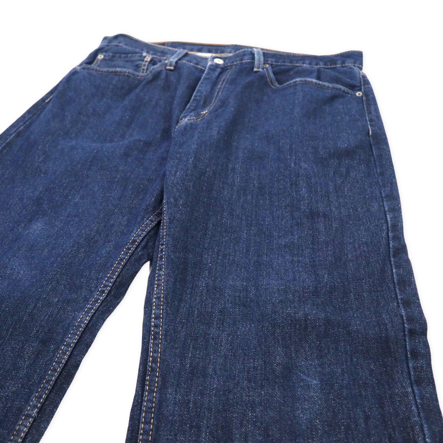 Levi's 559 デニムパンツ 36 ブルー 濃紺 Loose Straight Leg Dark Blue Relaxed Denim Jeans 559-4010