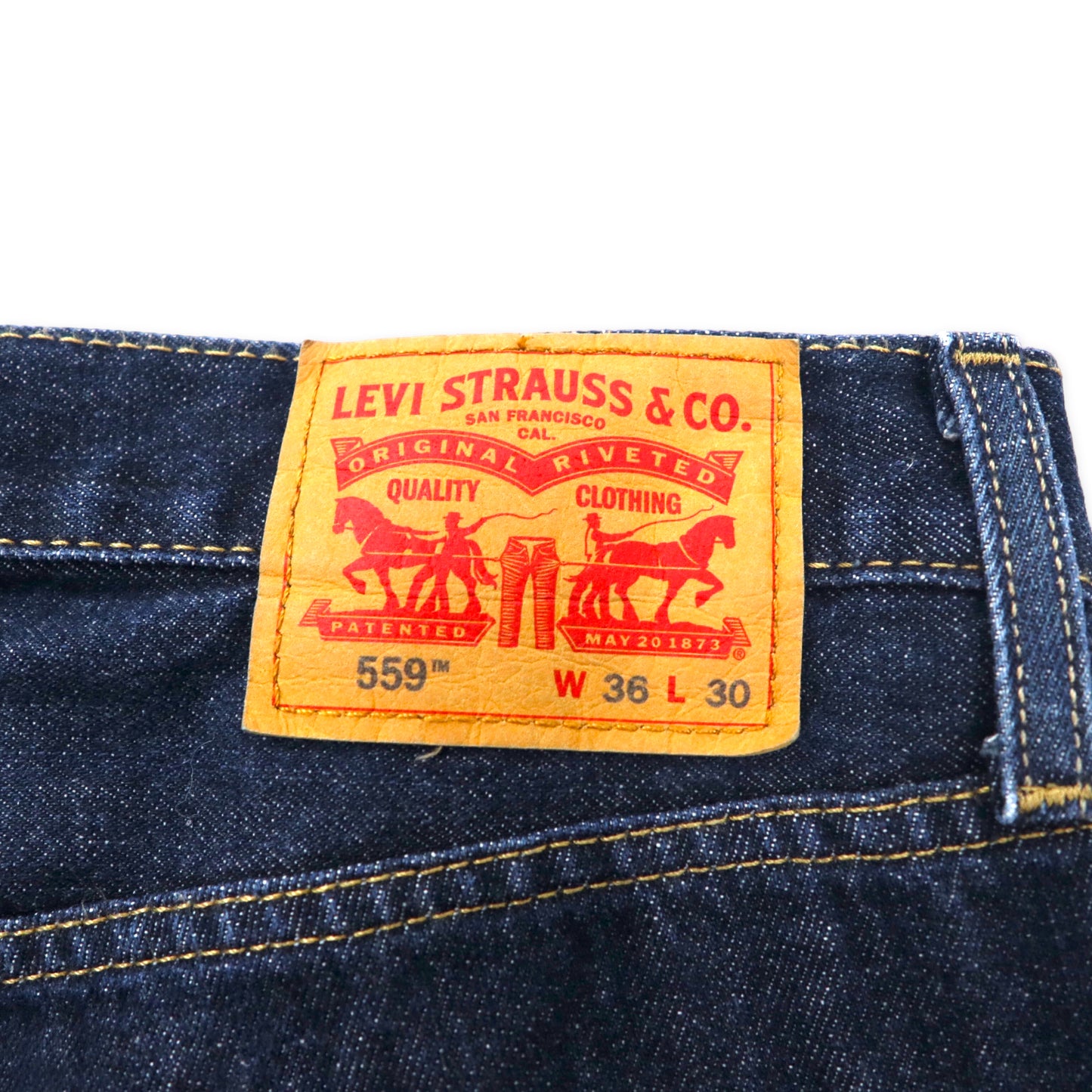 LEVI'S 559 デニムパンツ 36 ブルー