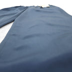 Chloe SPORTS 80年代 タック ワイド イージースラックスパンツ 2XL ブルー コットン CHL8256 日本製 未使用品