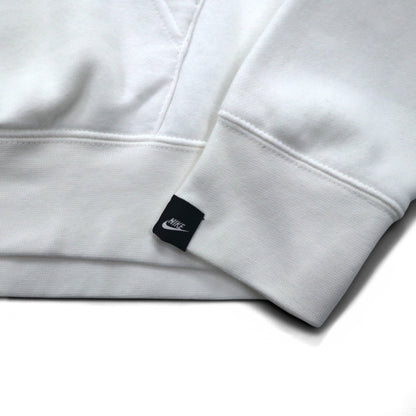 NIKE Pullover Hoodie XL White Cotton JUST DO IT CJ4776-100