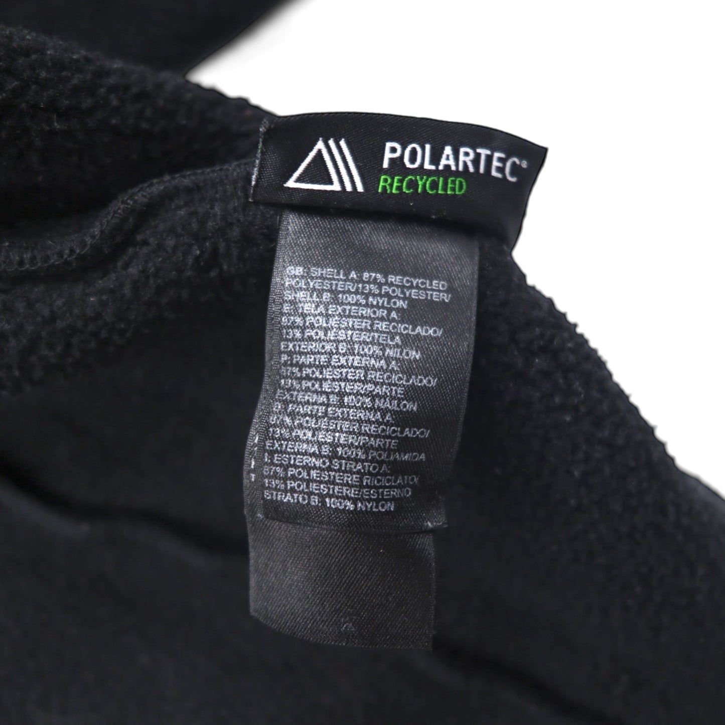 THE NORTH FACE デナリジャケット POLARTEC ポーラテック フリースジャケット S ブラック ナイロン切替