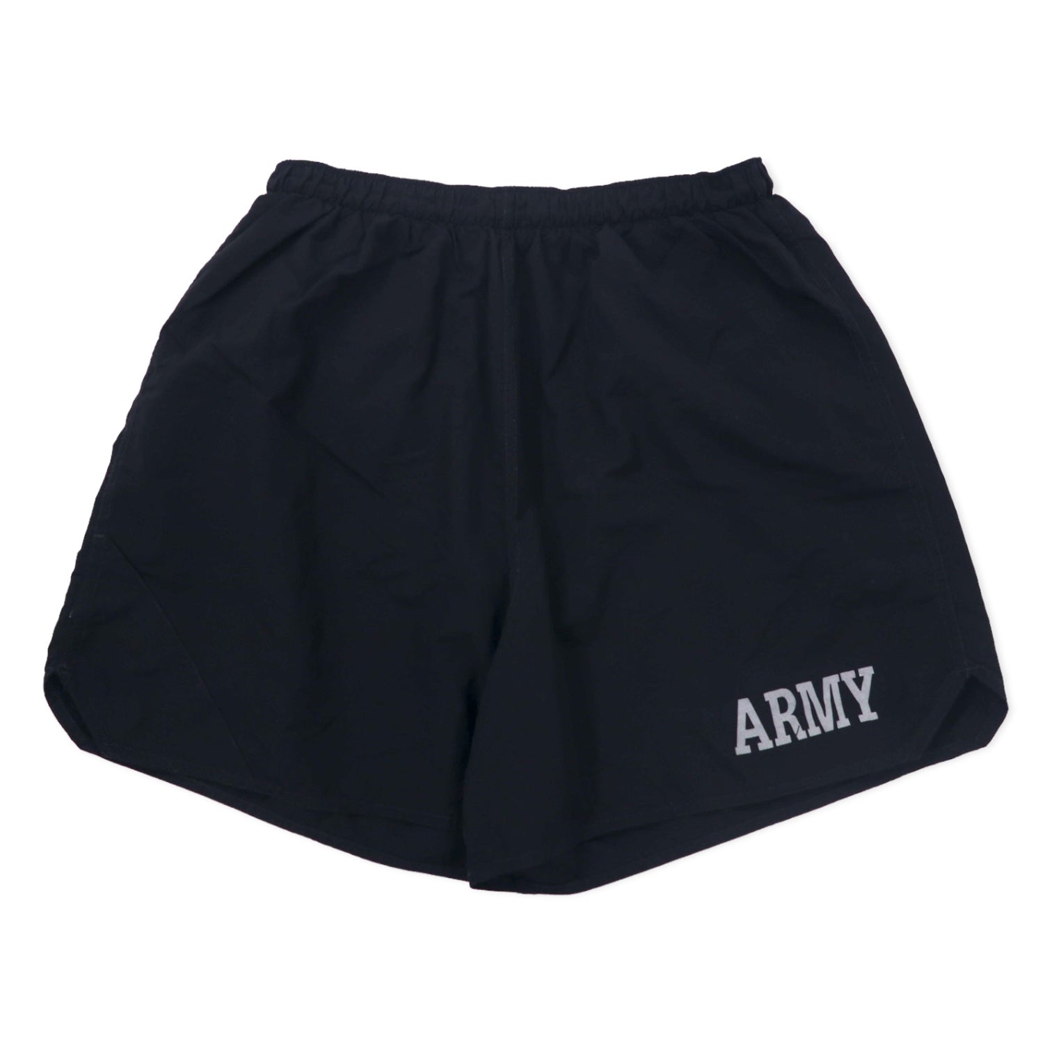 日本然リトテ-古着オンライン-US ARMY 米軍 トレーニングショーツ M ブラック ポリエステル ミリタリー-US ARMY US Army Training Shorts M Black Polyester Military