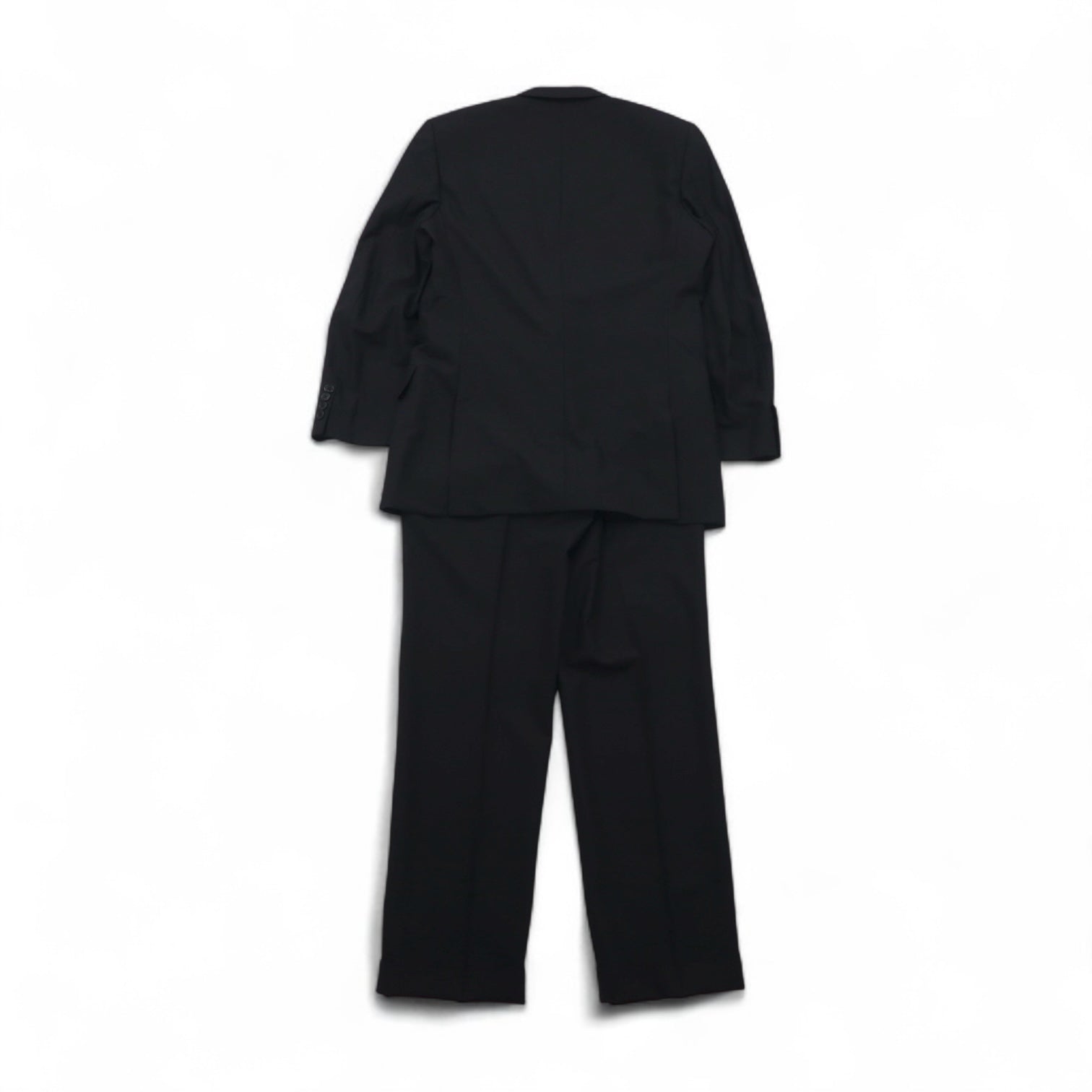 Paul Smith 90s 3B Suit Set, XL, Black Check Wool, Made in Japan