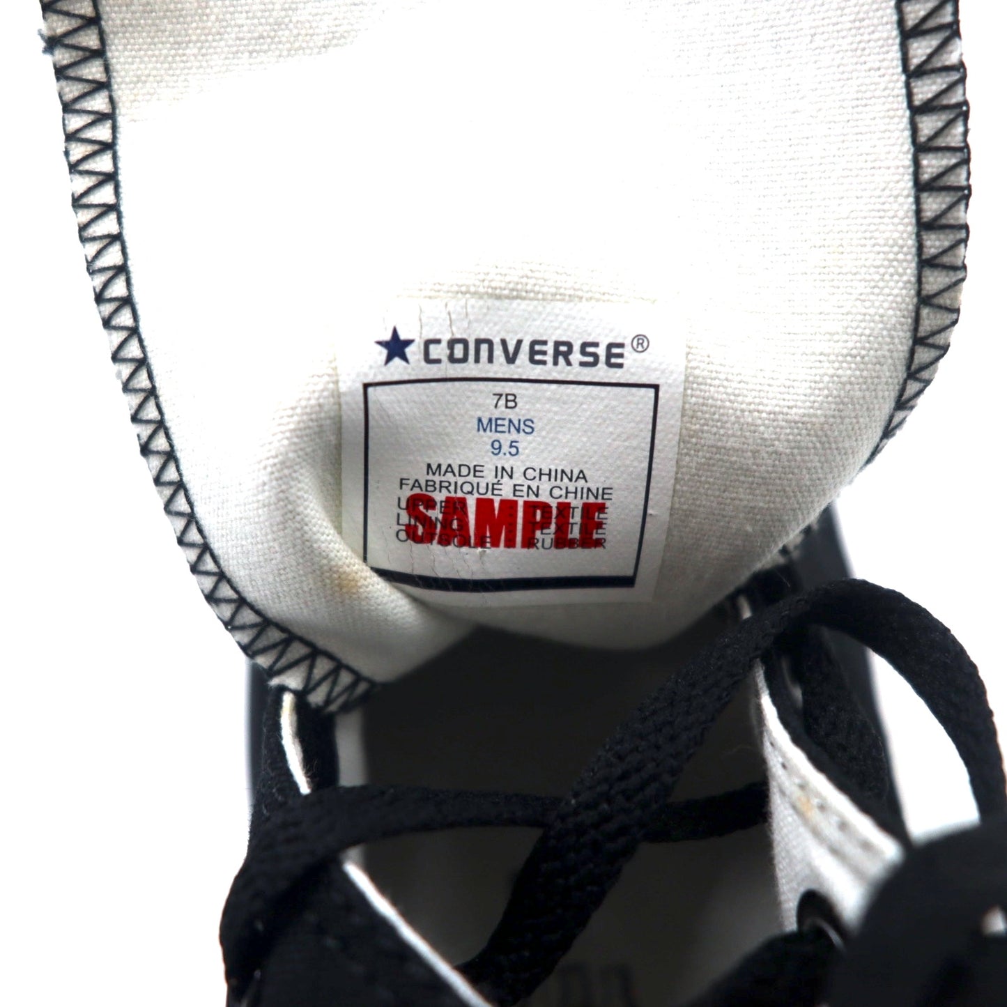 CONVERSE チャックテイラー ハイカットスニーカー 27.5cm ブラック キャンバス サンプル品 未使用品