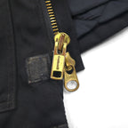 Carhartt Extreme Coat, CORDURA nylon coverall, XL, black, padded, double-zip, corduroy collar, C55