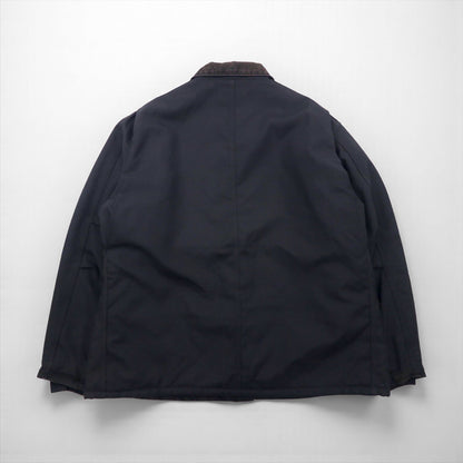 Carhartt Extreme Coat, CORDURA nylon coverall, XL, black, padded, double-zip, corduroy collar, C55