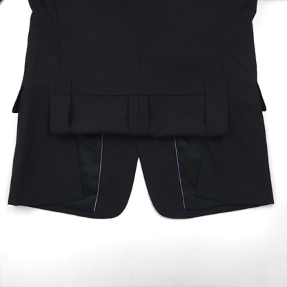 Paul Smith 90年代 3B スーツ セットアップ XL ブラック チェック ウール 日本製