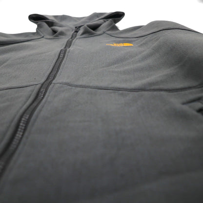 THE NORTH FACE Softshell Zip Hoodie, Size L, Fleece Lining, NF0A37JT