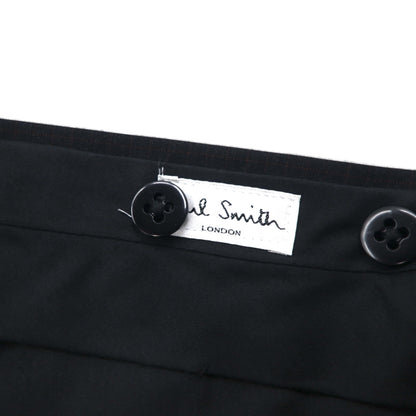Paul Smith 90年代 3B スーツ セットアップ XL ブラック チェック ウール 日本製