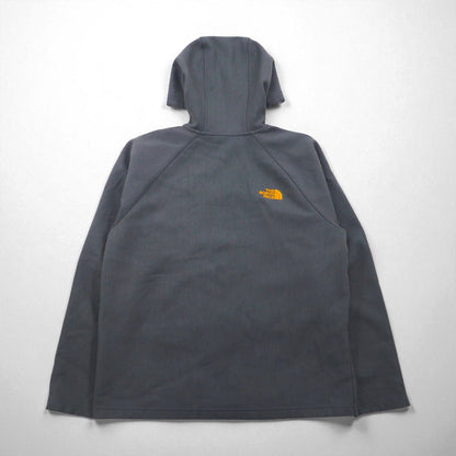 THE NORTH FACE Softshell Zip Hoodie, Size L, Fleece Lining, NF0A37JT