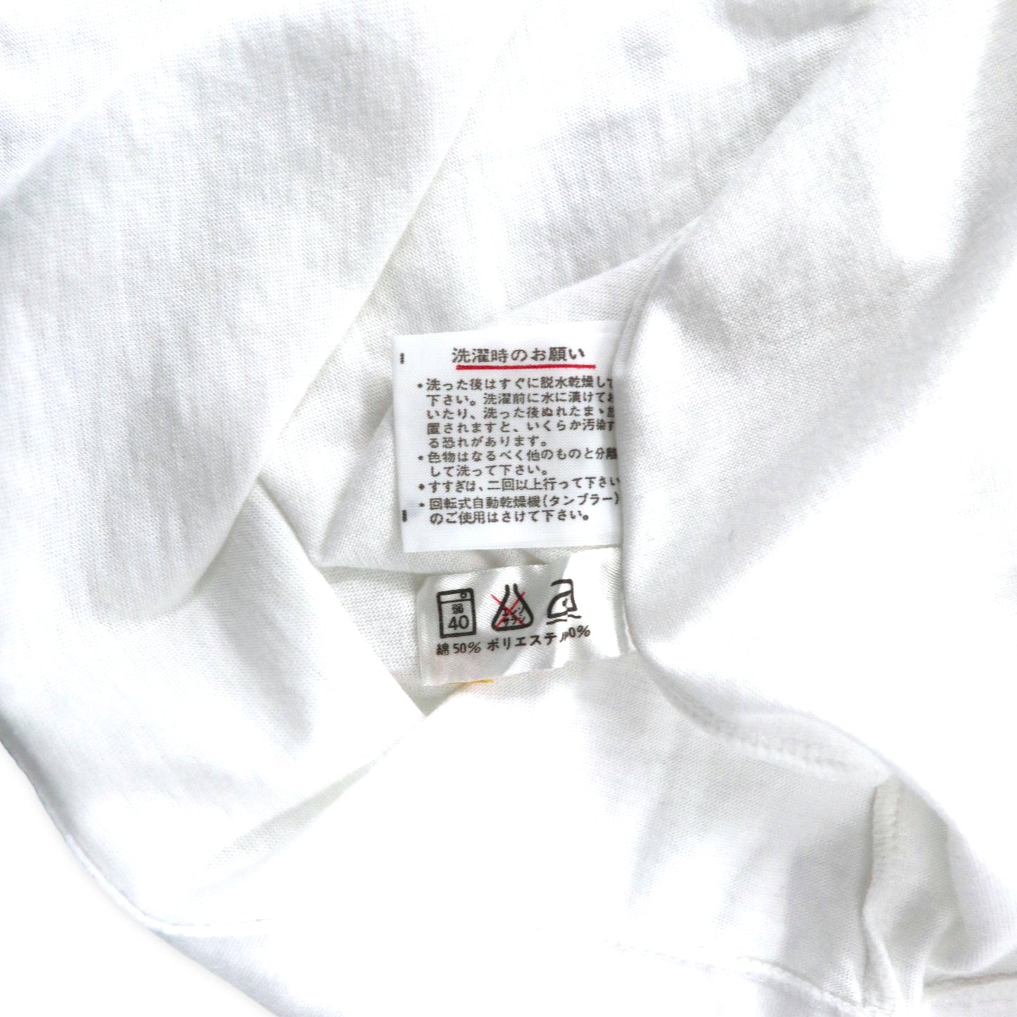 CHEMISE LACOSTE 90年代 ポロシャツ 3 ホワイト コットン ワンポイントロゴ